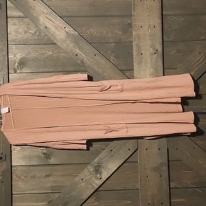 Woman's long cardigan